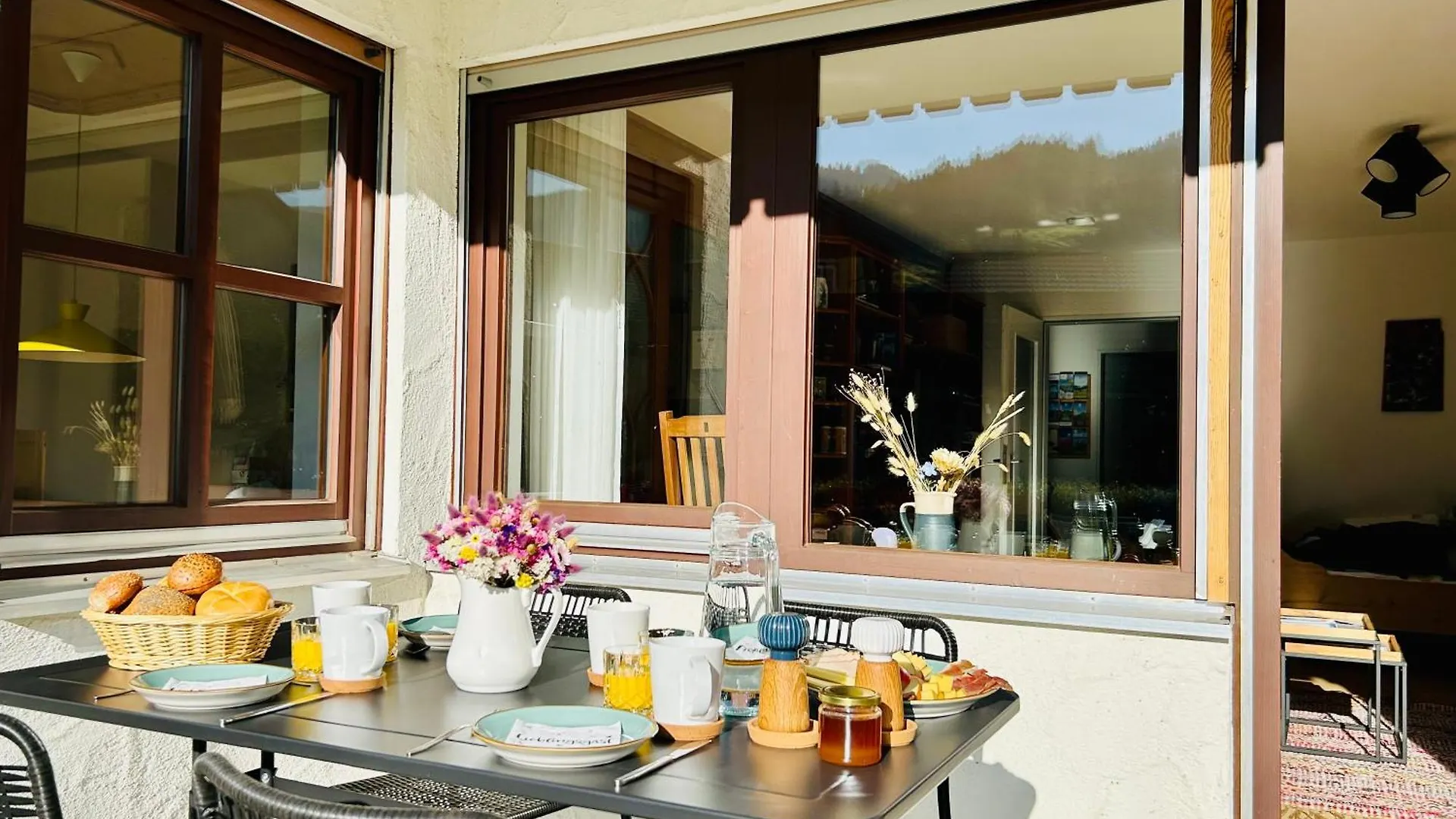 Fewo Fraeulein-Fink - Alpsee 5 Min - Neue Grosszuegige Suedterrasse Mit Garten - Gratis Wlan - Waschmaschine - Garage Oberstaufen